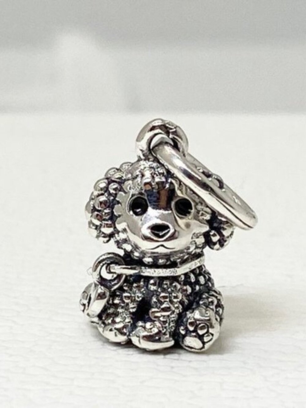 Pandora Sterling Silver Poodle Puppy Dog Charm